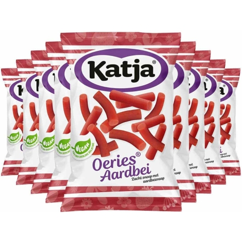 9x Katja Oeries Aardbei 250 gr