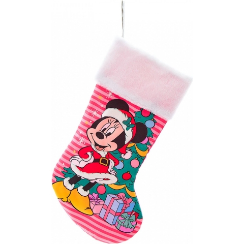 Kerstsok minnie met kerstboom l48cm - Kurt s adler