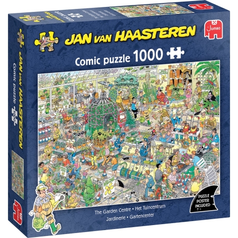 Puzzel tuincentrum 1000st - Plenty gifts spellen