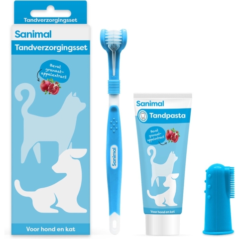 Sanimal Tandverzorgingsset