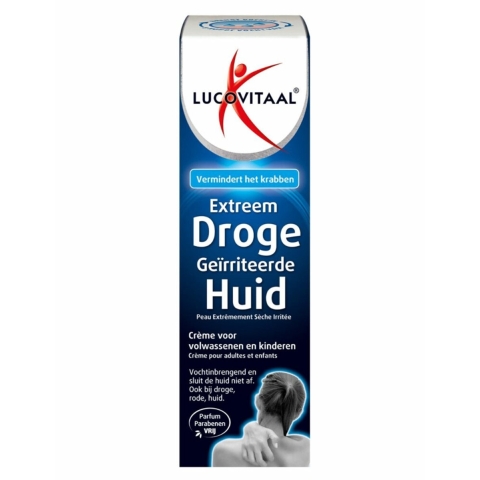 2+2 gratis: Lucovitaal Extreem Droge Geïrriteerde Huid Crème 50 ml