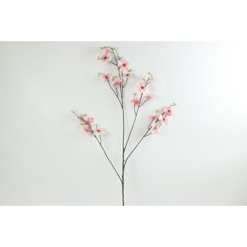 Cornus kunststof 5x35x128 cm roze I - Countryfield