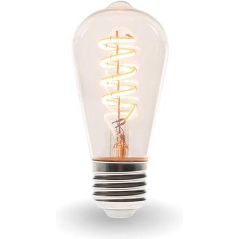 Smart wifi-ledlamp warmwit & intens warmwit e27 st64 - Velleman
