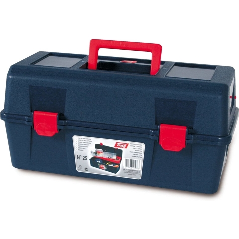 Tayg gereedschapskoffer 400 x 206 x 188 mm met inlegbak en sorteerdoos - Velleman