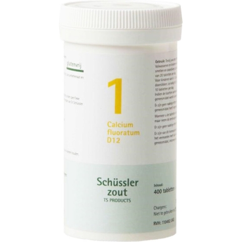 Pfluger Schussler Zout nr 1 Calcium Fluoratum D12 400 tabletten