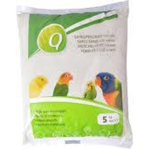 4x Q Schelpenzand Super Wit Anijs 5 kg