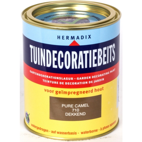 Tuindecoratiebeits 710 pure camel 750 ml - Hermadix