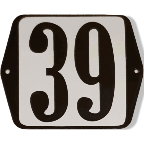Huisnummer standaard nummer 39 - Warentuin mix