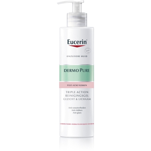 Eucerin DermoPure Triple Action Reinigingsgel 400 ml