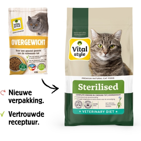 Vitalstyle Sterilised Kattenvoer 1,5 kg