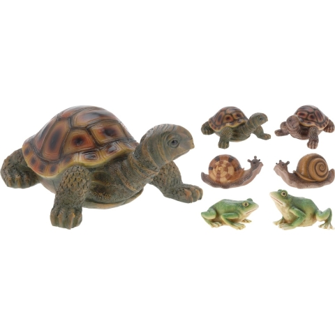 5 stuks! Schildpad Kikker Slak 6Ass - Nampook