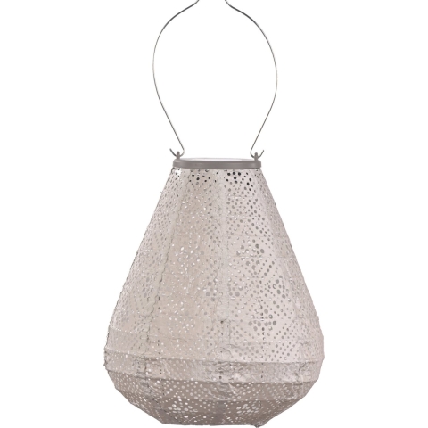 Tulip dia. 20 cm Topaze licht taupe lampion - Lumiz