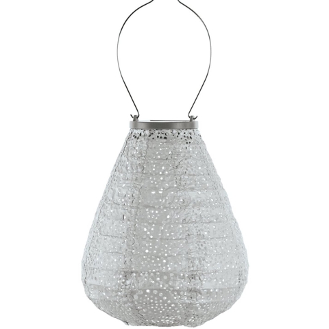 Solarlamp tu20 paisley zilver - Lumiz