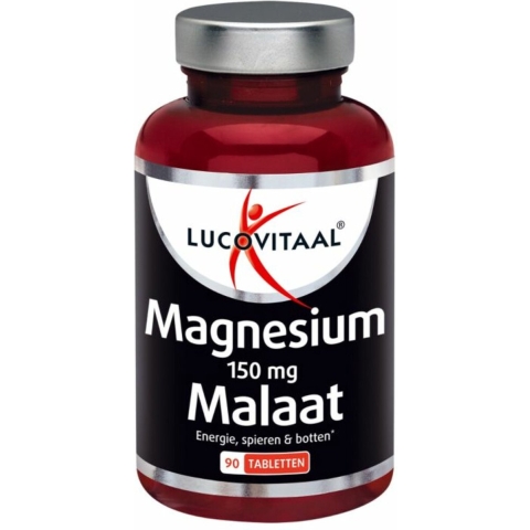 2+2 gratis: Lucovitaal Magnesium Malaat 90 tabletten