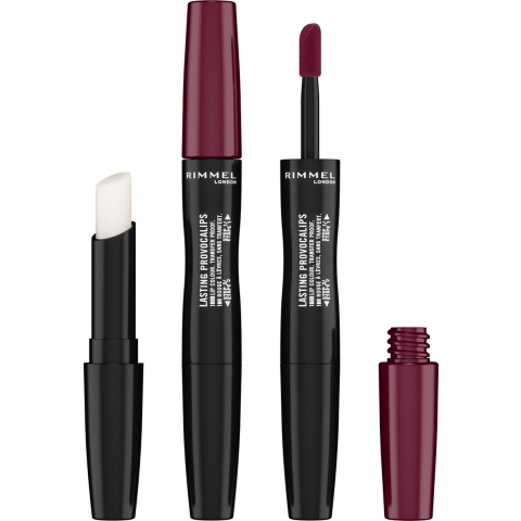 1+1 gratis: Rimmel Lasting Provocalips Lip Color Liquid Lipstick 570 No Wine-Ing 2,2 ml