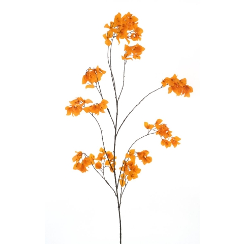 Bougainvillea branch Ibiza orange 175 cm kunstbloem - Nova nature