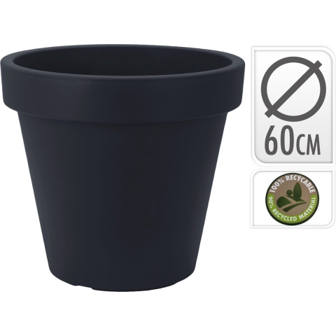 Bloempot e&k rond 60 serie, an - Nampook