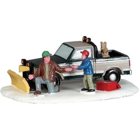 Snow plow set-up - Lemax