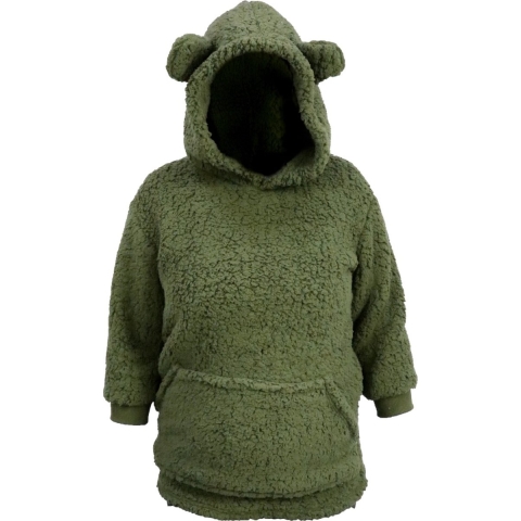 Hoodie pippa kids 50x70 cm w green - Unique living
