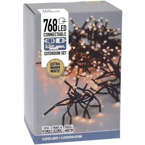 Koppelverlichting 31volt Connect cluster 768l extra ww - Nampook