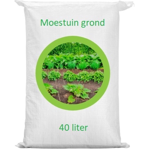Moestuin grond 40 liter - Warentuin mix