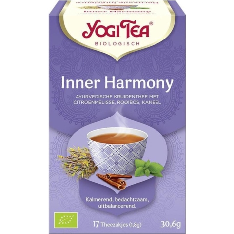 6x Yogi tea Inner Harmony Biologisch 17 stuks