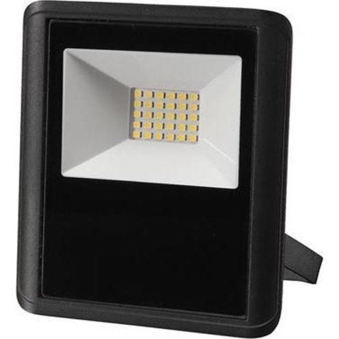 Led-schijnwerper voor buitenshuis 20 w, neutraalwit zwart - Velleman