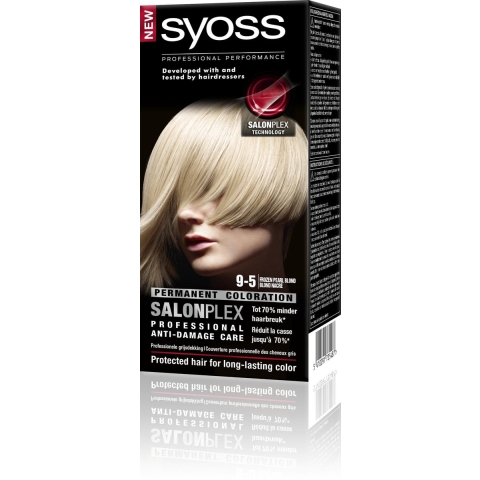 2+2 gratis: Syoss Baseline Haarverf 9-5 Frozen Pearl
