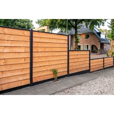 Zweeds rabat Red Class Wood 1,1/2,2x19,5x500 cm Tuindeco - Tuindeco