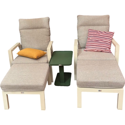 Relaxset urban warm wit 5-delig set - Driesprong collection