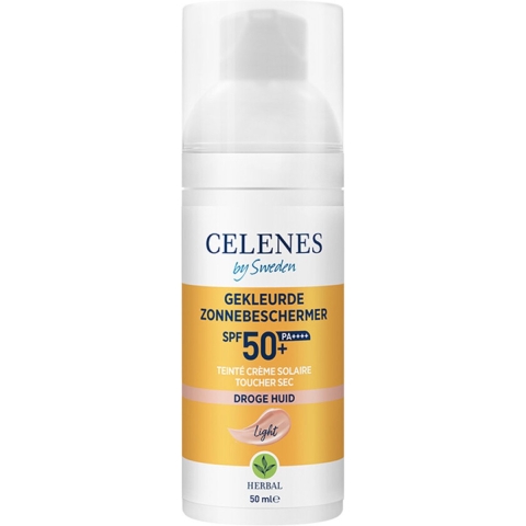 Celenes Herbal Dry Touch Zonnefluïde Getint SPF 50 50 ml
