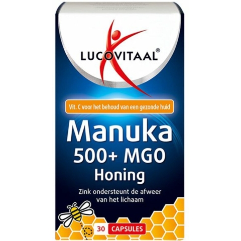 2+2 gratis: Lucovitaal Manuka Honing Zink 30 capsules