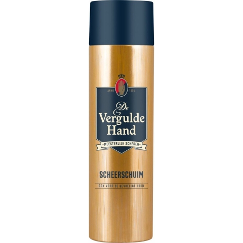 6x Vergulde Hand Scheerschuim 250 ml