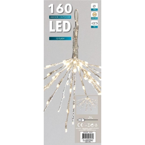 Polarster 70 cm 160warm LED flash zilver adapter OUTDOOR - Hit