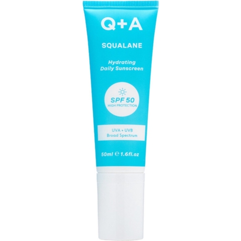 Q+A Face Sunscreen SPF 50 Hydrating 50 ml
