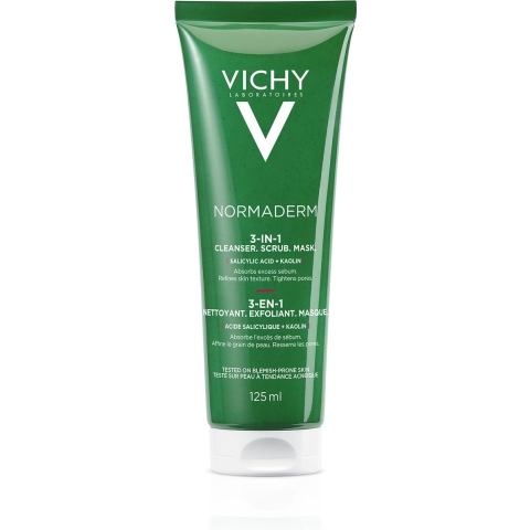 Vichy Normaderm 3 in 1 Reinigingsgel 125 ml
