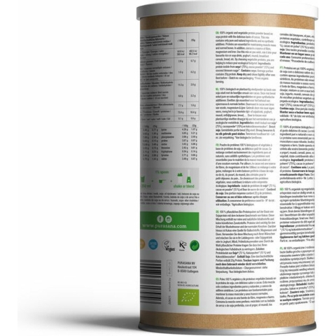 Purasana Vegan Soja Proteine cacao BIO 400 gr