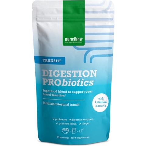 Gratis Verzending: Purasana Digestion Pro Transit 140 gr