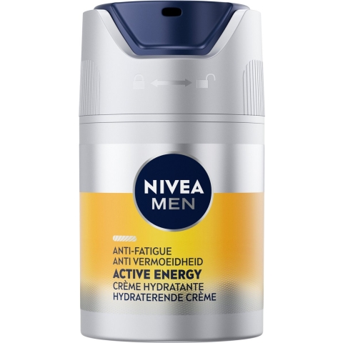 1+1 gratis: Nivea Men Gezichtscrème Active Energy 50 ml