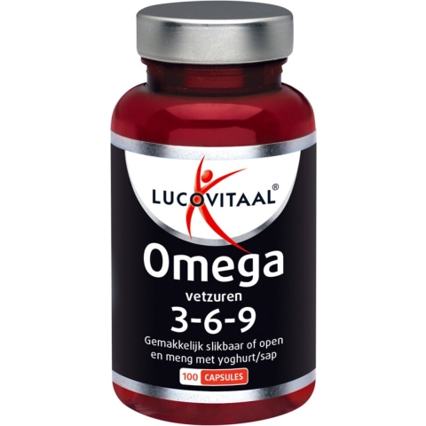 2+2 gratis: Lucovitaal Omega 3-6-9 100 capsules