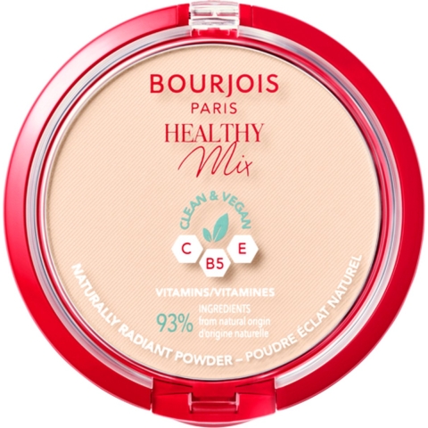 1+1 gratis: Bourjois Healthy Mix Clean Powder 01 Ivory 10 gr