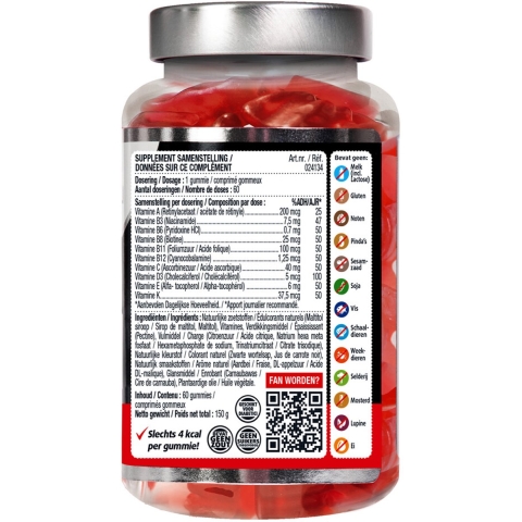 Gratis Verzending: 2x Lucovitaal Vitamine Gummies Multi+ Kids 60 gummies