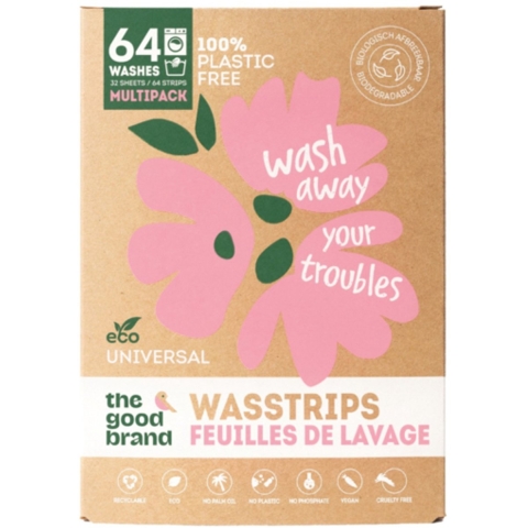 The Good Brand Wasstrips Parfum 64 stuks
