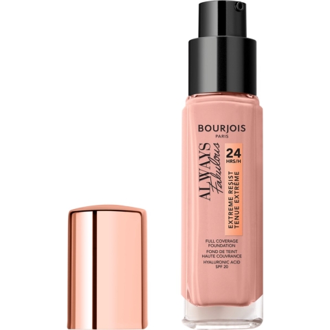1+1 gratis: Bourjois Always Fabulous Foundation 405 Rose Honey 30 ml