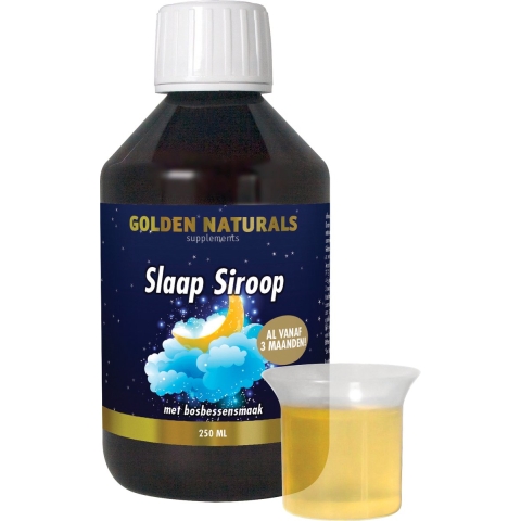 Gratis Verzending: Golden Naturals Slaap Siroop 250 ml