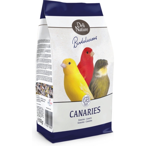 5x Deli Nature 5 Sterren Menu Kanarie 800 gr