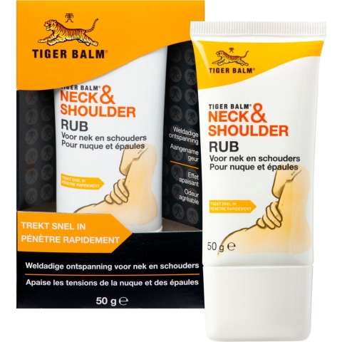 2x Tijgerbalsem Neck&Shoulder Rub 50 gr