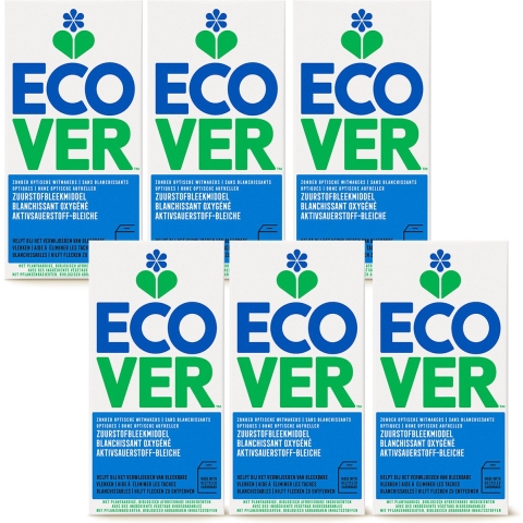 6x Ecover Zuurstofbleekmiddel 400 gr