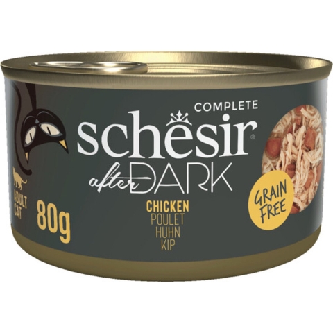 12x Schesir After Dark Bouillon Kip 80 gr