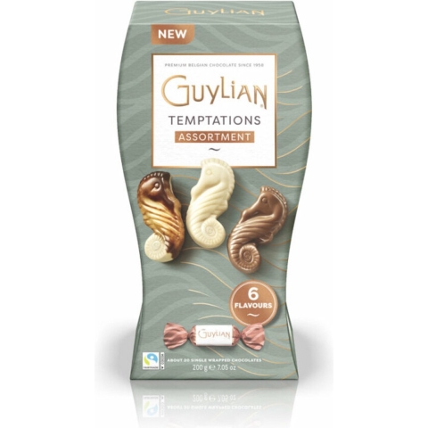 2x Guylian Temptations Mix Curved Pack 200 gr